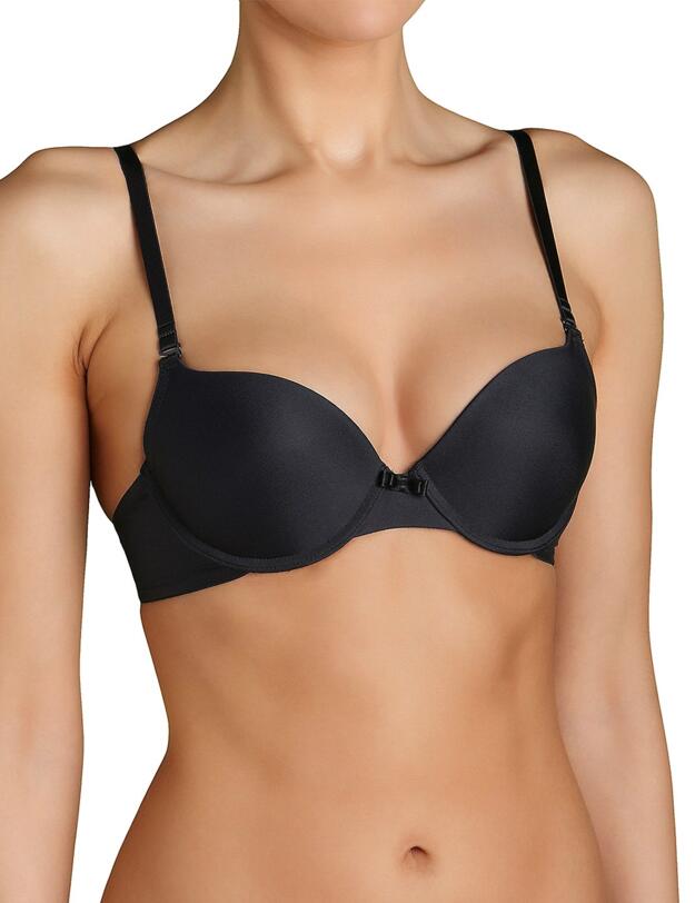10129645 Triumph Tell Me Sexy Plunge Push-Up Bra - 10129645 Black 
