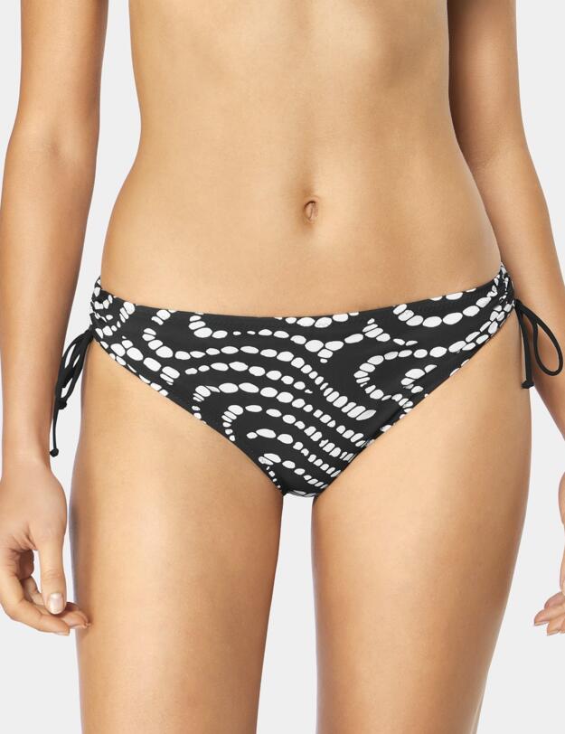 10195706 Triumph Streams Of Pearls Midi Bikini Brief - 10195706 Black Combination