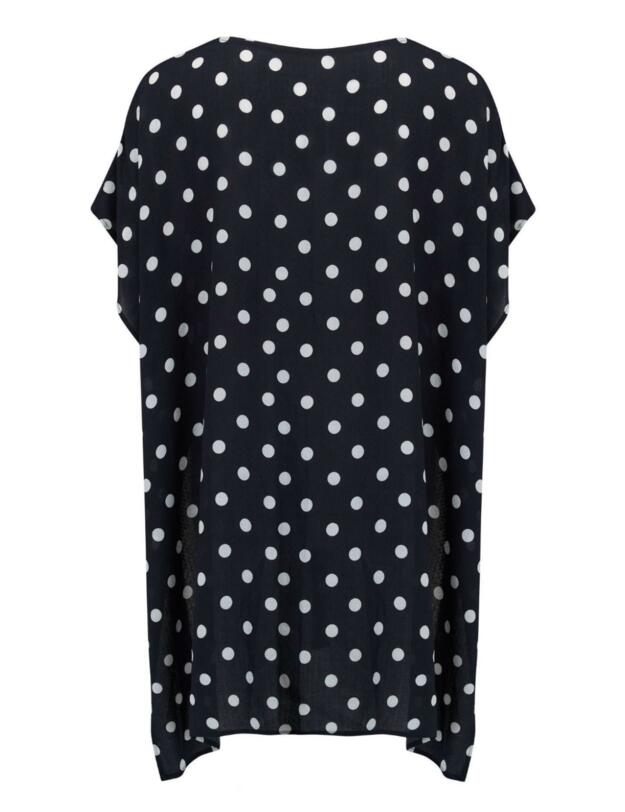13908 Pour Moi Hot Spots Kaftan  - 13908 Black