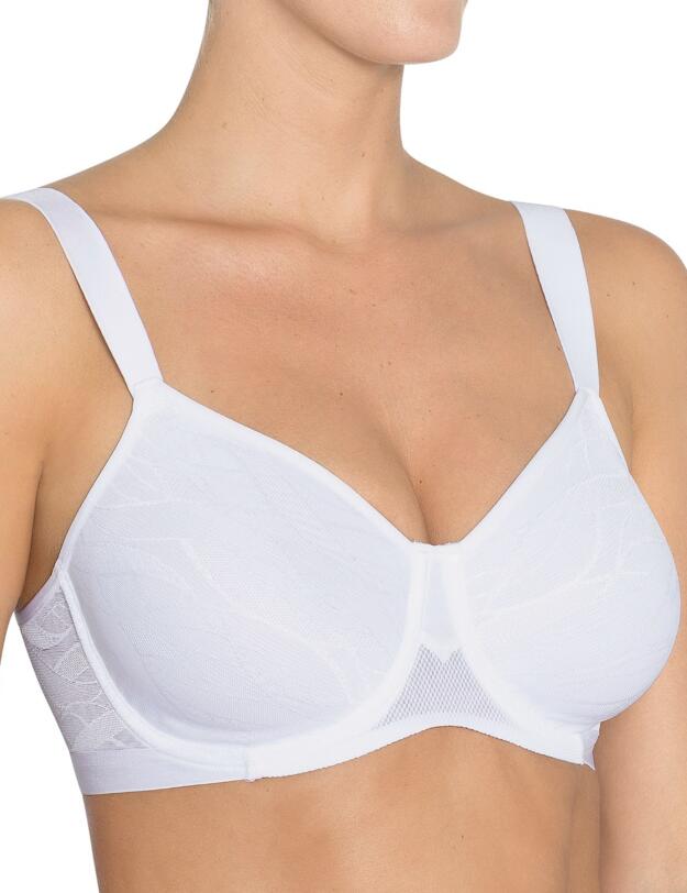 10167916 Triumph Airy Sensation W01 Minimiser Bra - 10167916 White