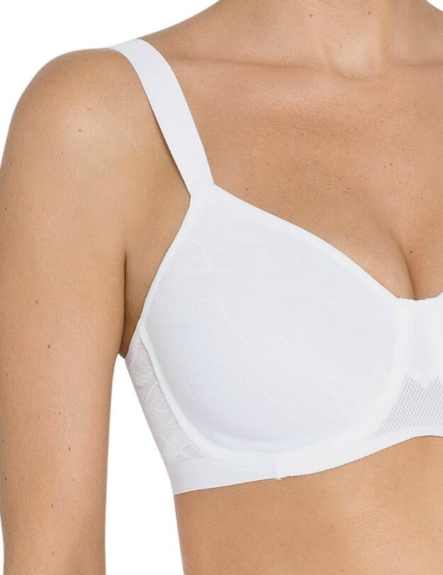10167916 Triumph Airy Sensation W01 Minimiser Bra - 10167916 White