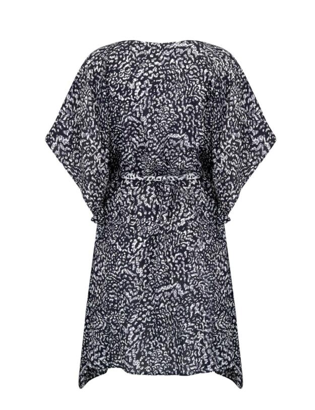 13900 Pour Moi Mixology Kaftan  - 13900 Black/White