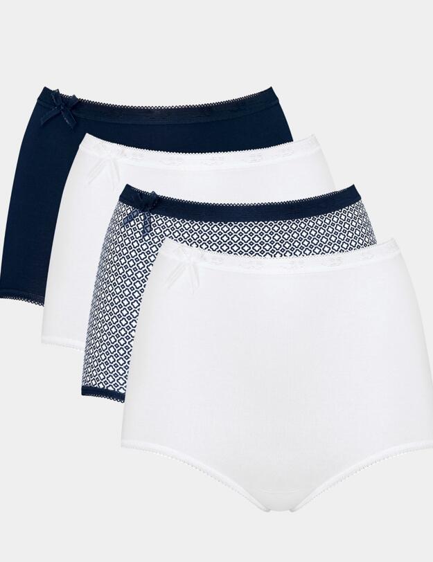 10189958 Sloggi Basic Maxi Brief C4P  - 10189958 Blue/Dark Combination