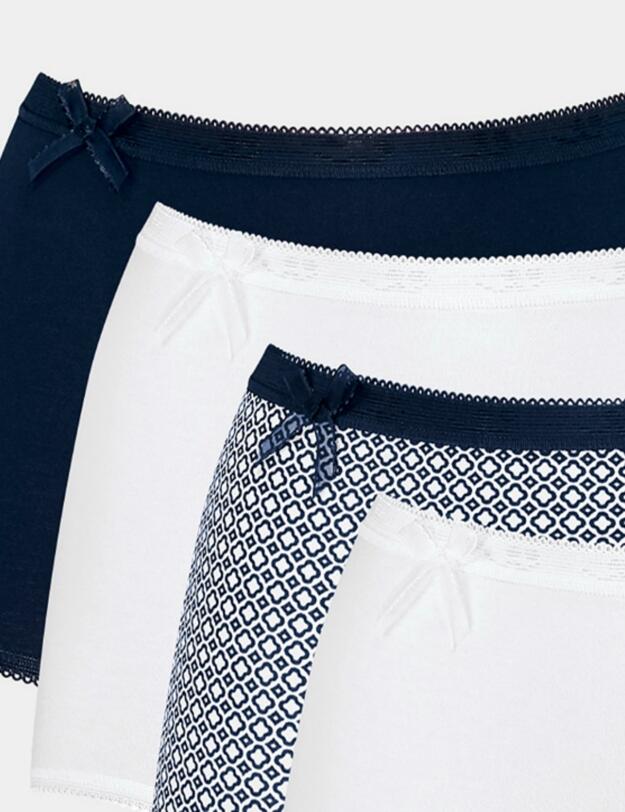 10189958 Sloggi Basic Maxi Brief C4P  - 10189958 Blue/Dark Combination