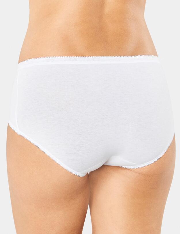 10189897 Sloggi Basic Midi 4 Pack Brief - 10189897 Blue/Dark Combination
