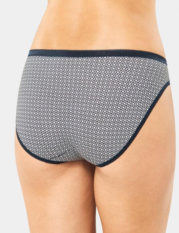 10189289 Sloggi Basic+Gift Box Tai 3 Pack Brief  - 10189289 Blue/Dark Combination