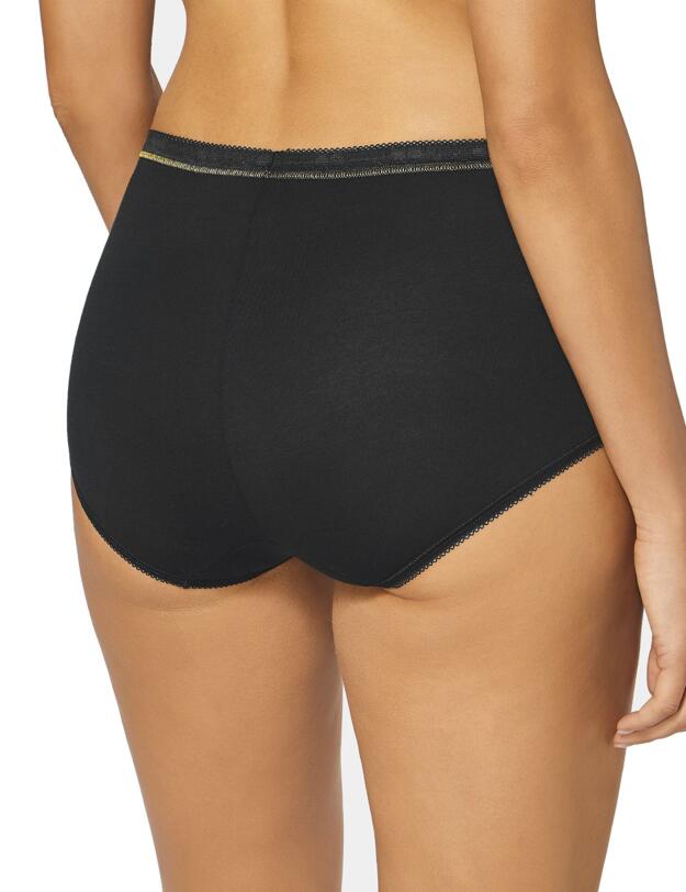 10194232 Sloggi Basic+ Maxi Holiday 3 Pack Brief - 10194232 Red/Dark Combination