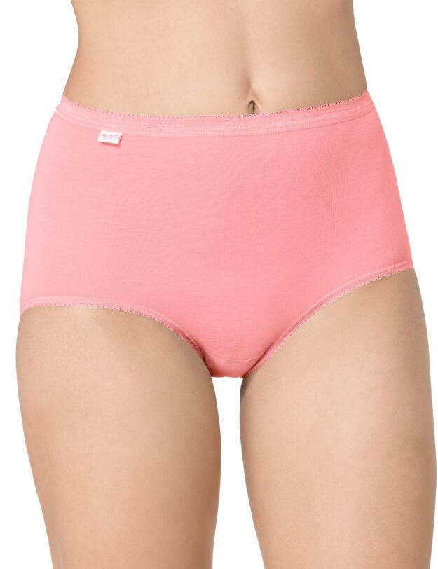 10103326 Sloggi Basic+Maxi 4 Pack Brief - 10103326 Orange/Light Combination