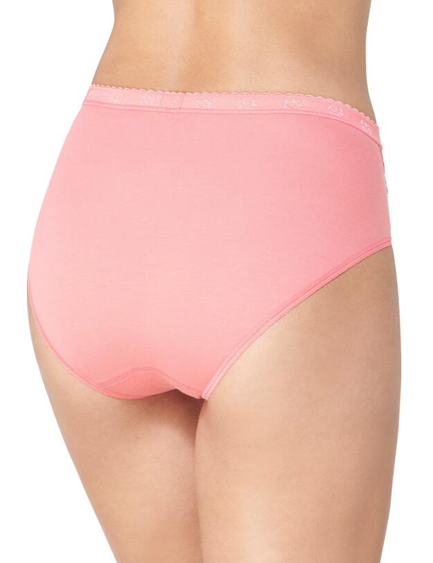 10160725 Sloggi Chic Midi Brief 4 Pack - 10160725 Orange/Light Combination