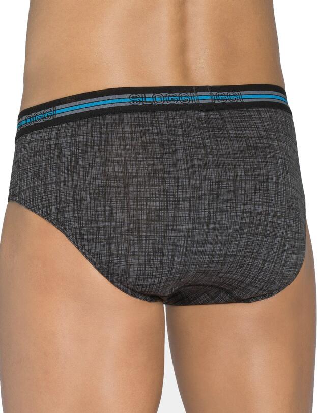 10126359 Sloggi Men Match Midi 2 Pack Brief - 10126359 Multicolour