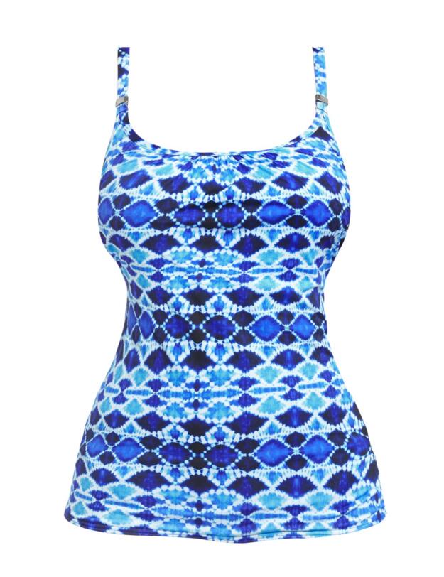 6516 Fantasie Tuscany Underwired Scoop Neck Tankini - 6516 Ink