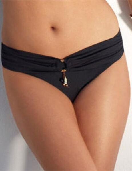 SW0327 Panache Riviera High Bikini Brief £12.99 - SW0327 Black