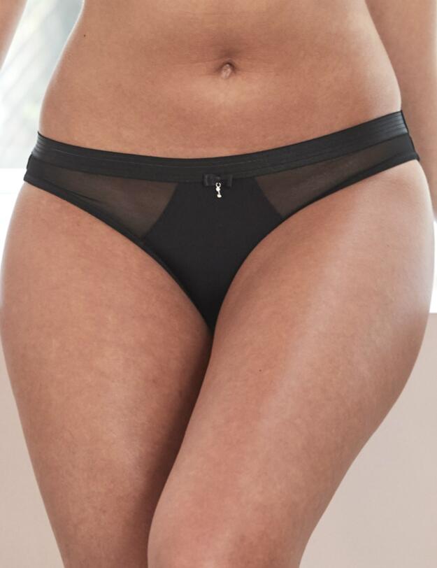 15004 Pour Moi Viva Luxe Bikini Style Brief - 15004 Black