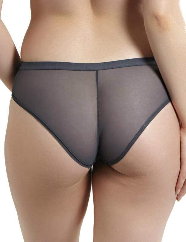9662 Cleo by Panache Spencer Brazilian Brief - 9662 Grey