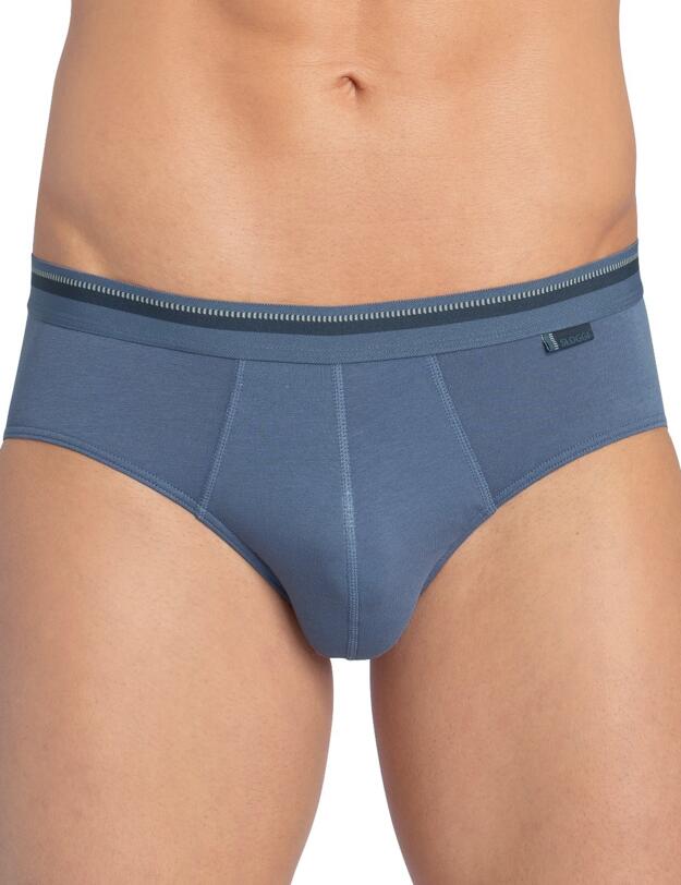 10147412 Sloggi Men Urban Midi Brief 3 Pack - 10147412 Grey Combination