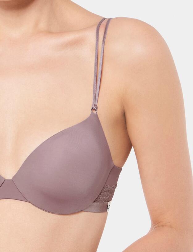 10186018 Sloggi S Silhouette Underwired Padded Bra - 10186018 Foggy Mauve