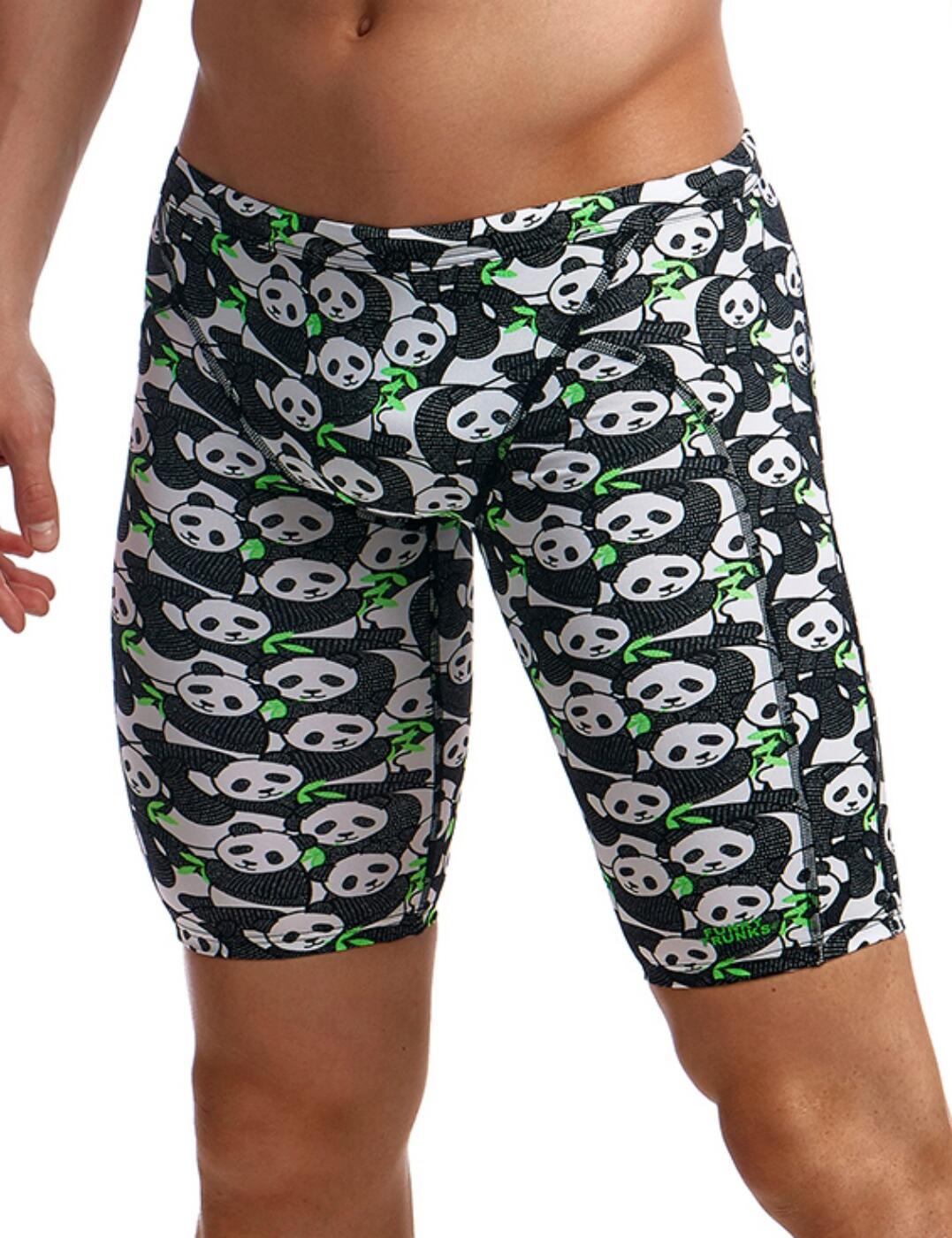 FTS003M Funky Trunks Mens Eco Training Jammers - FTS003M02326 Pandaddy