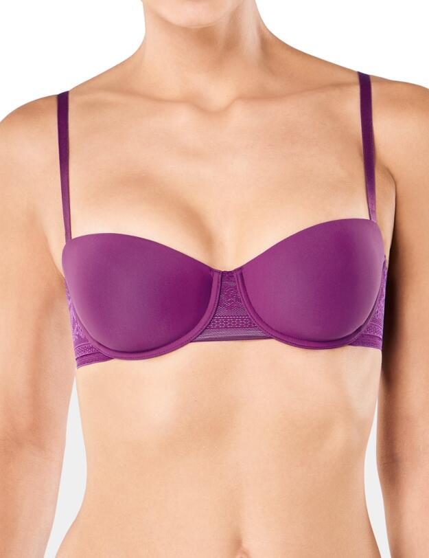 10186066 Sloggi Zero Lace Strapless Mulitway Bra - 10186066 Wild Cherry