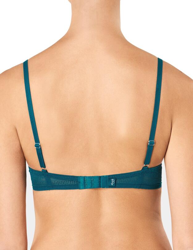 10186065 Sloggi ZERO Lace WHP Bra - 10186065 Mystic Sea