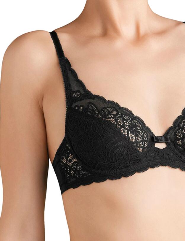 10181553 Triumph Amourette Spotlight Underwired Bra - 10181553 Black