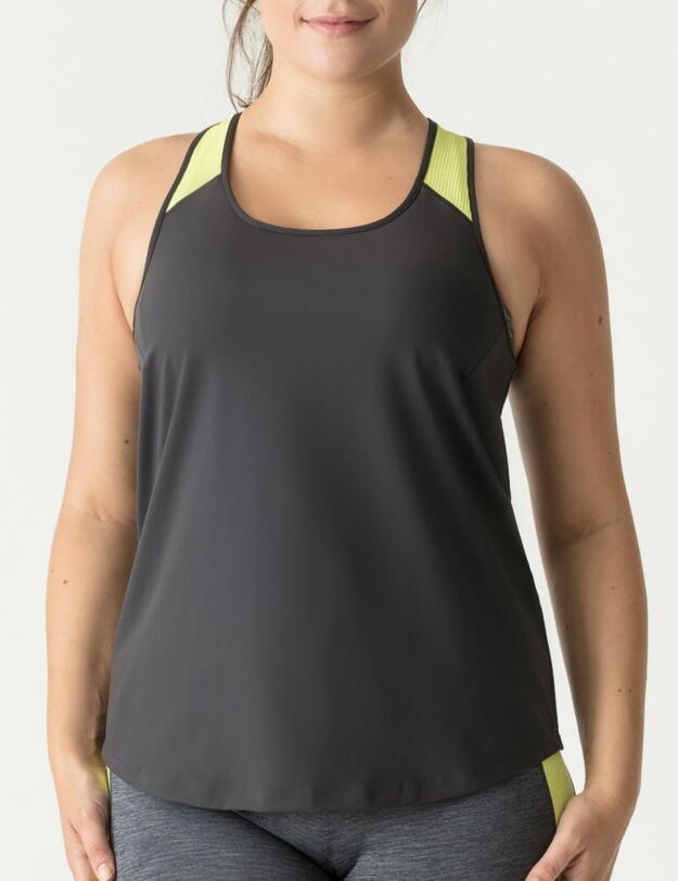 Prima Donna Sport The Work Out Top Cosmic Grey