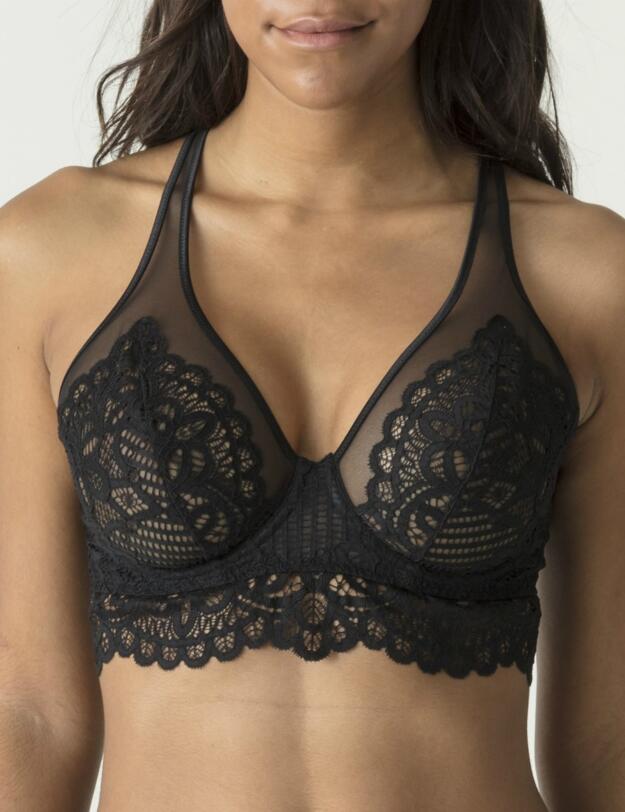 8000111 Prima Donna Myla Dalbesio Triangle Bra - 8000111 Black