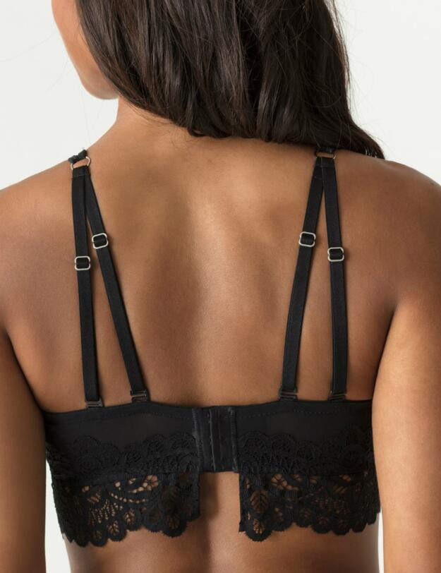 8000111 Prima Donna Myla Dalbesio Triangle Bra - 8000111 Black