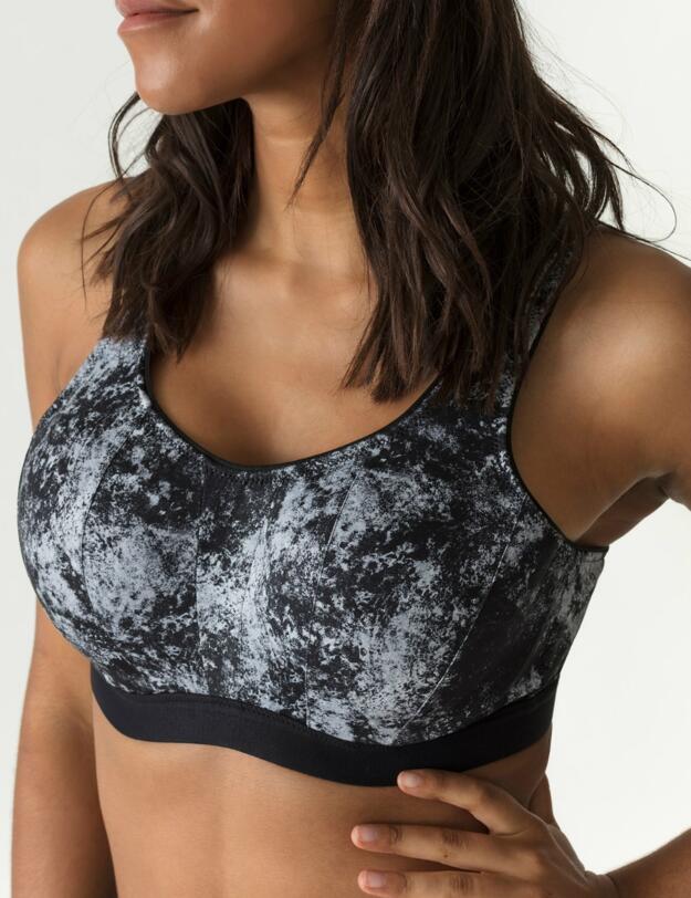 8000116 Prima Donna Myla Dalbesio Padded Sports Bra - 8000116 Black