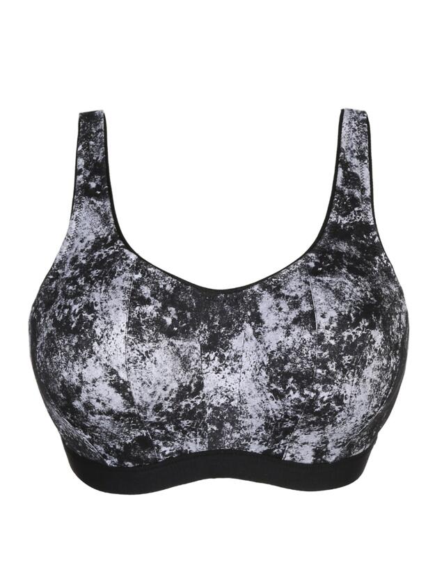 8000116 Prima Donna Myla Dalbesio Padded Sports Bra - 8000116 Black