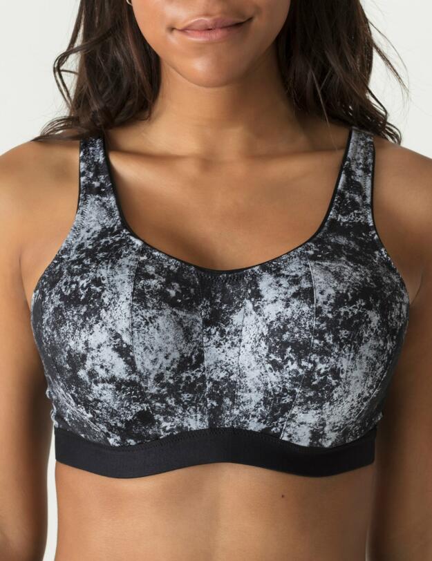 8000116 Prima Donna Myla Dalbesio Padded Sports Bra - 8000116 Black