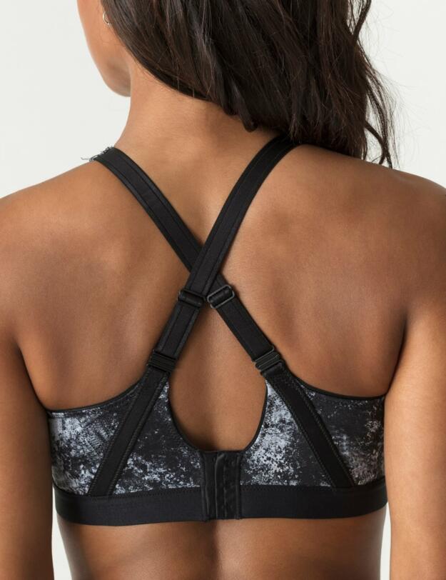 8000116 Prima Donna Myla Dalbesio Padded Sports Bra - 8000116 Black