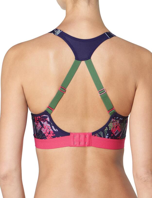 10165898 Triumph Triaction Magic Motion Push-Up Sports Bra - 10165898 Violet Dark/Combination