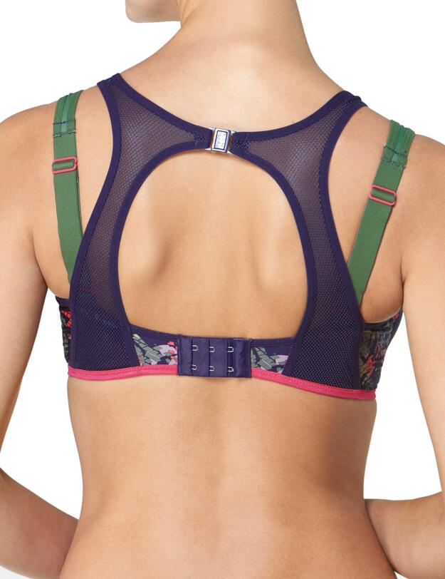 10180780 Triumph Triaction Magic Motion Sports Bra - 10180780 Violet Dark/Combination
