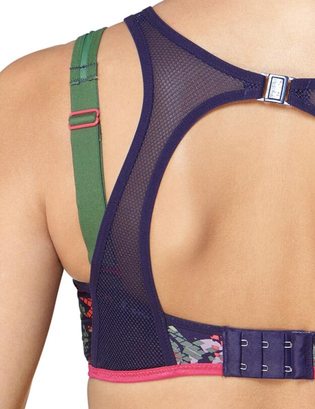 10180780 Triumph Triaction Magic Motion Sports Bra - 10180780 Violet Dark/Combination