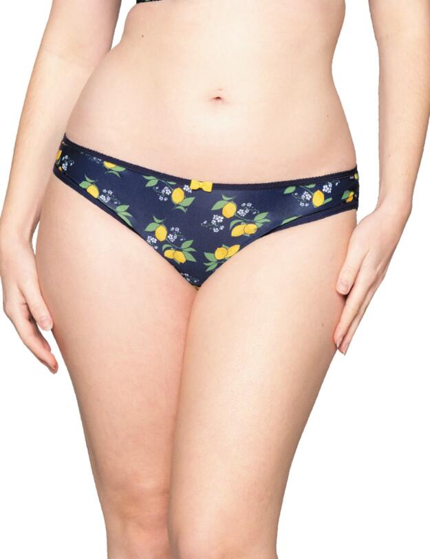 CK012202 Curvy Kate Lemonade Brazillian Brief - CK012202 Navy Print