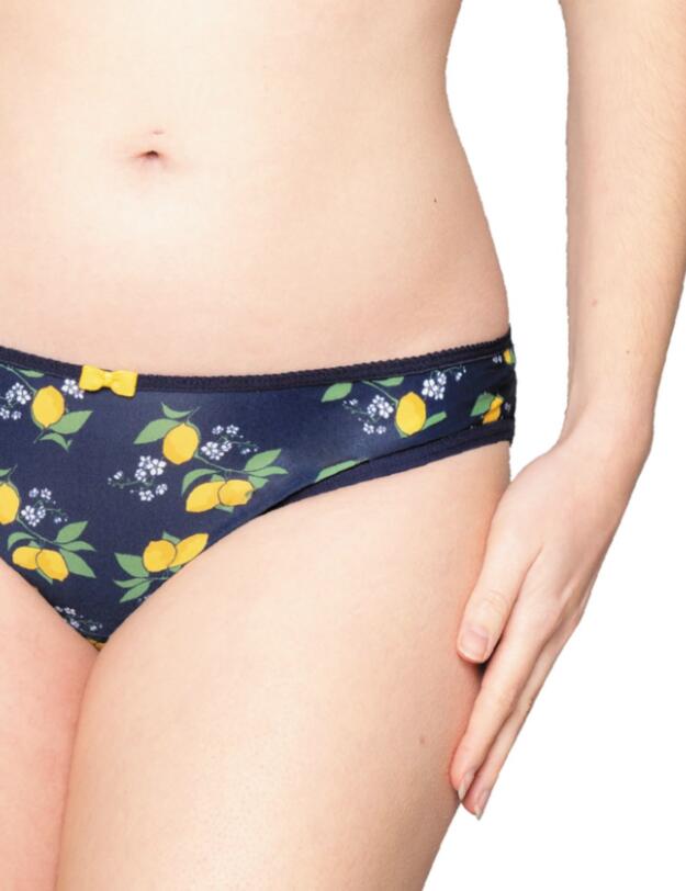 CK012202 Curvy Kate Lemonade Brazillian Brief - CK012202 Navy Print