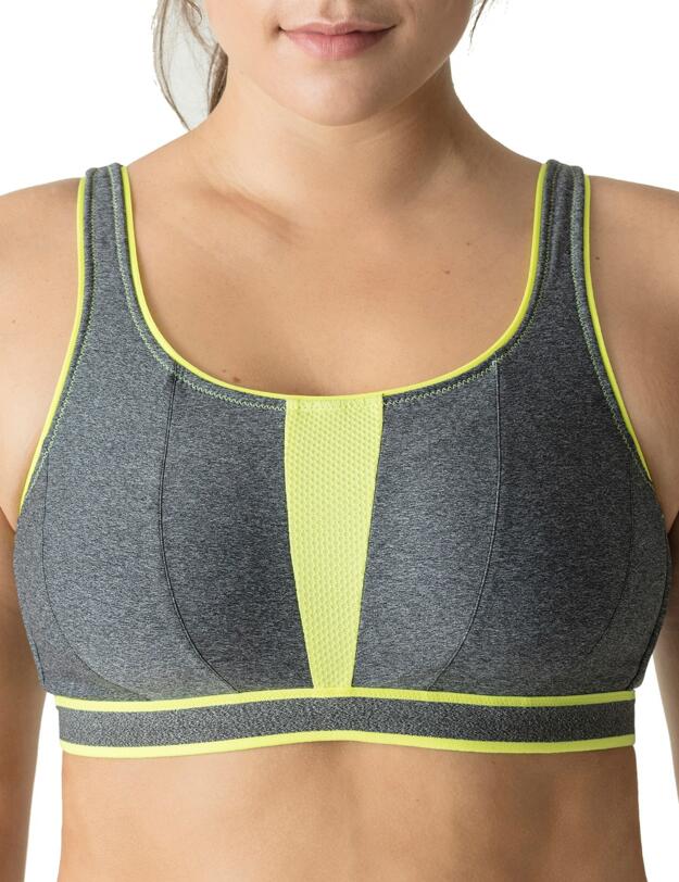 Prima Donna Sport The Sweater Sports Bra Cosmic Grey
