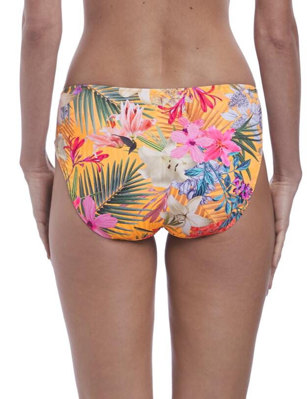 6586 Fantasie Anguilla Mid Rise Bikini Brief - 6586 Saffron