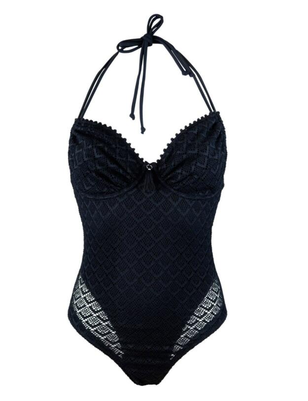 14207 Pour Moi Castaway Underwired Swimsuit - 14207 Black