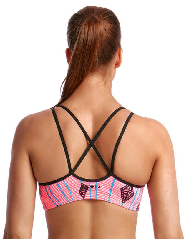 FS33L Funkita Ladies Criss Cross Bikini Top - FS33L02314 Flying High