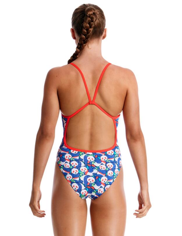 FKS030G Funkita Girls Eco Single Strap One Piece Swimsuit - FKS030G02327 Pandamania