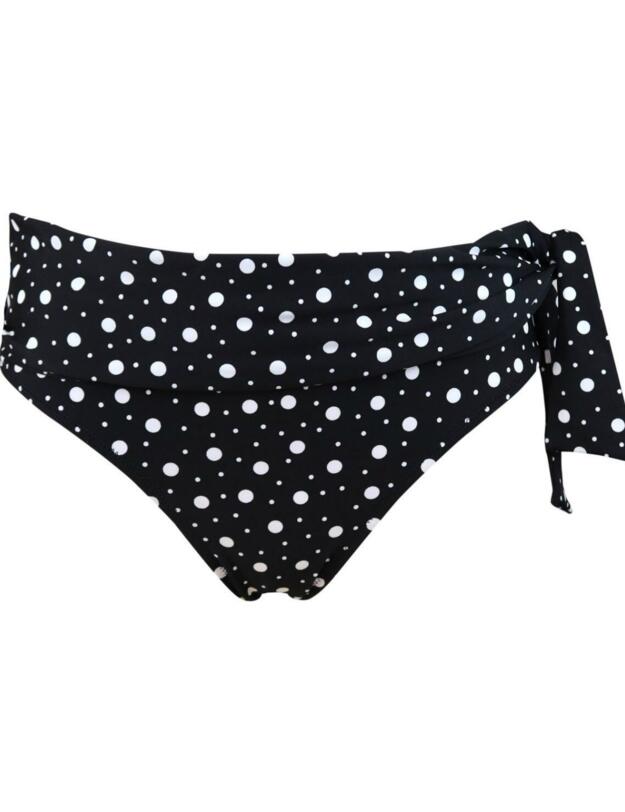 14303 Pour Moi Mini Maxi Fold Over Brief - 14303 Black