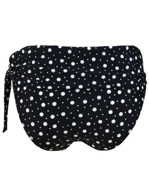 14303 Pour Moi Mini Maxi Fold Over Brief - 14303 Black