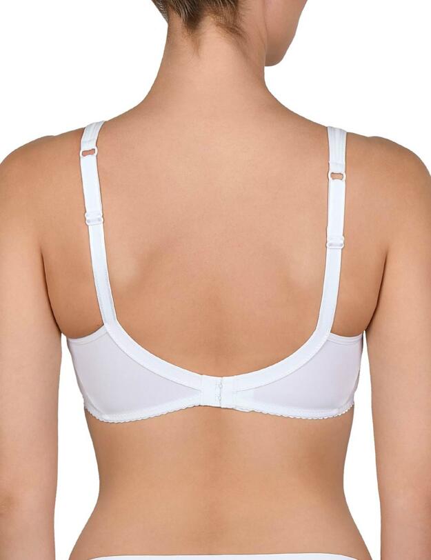 7275 Naturana Moulded Underwired Full Cup Bra - 7275 White