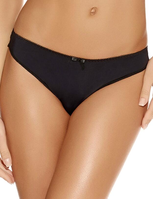 4237 Freya Deco Thong  - 4237 Black