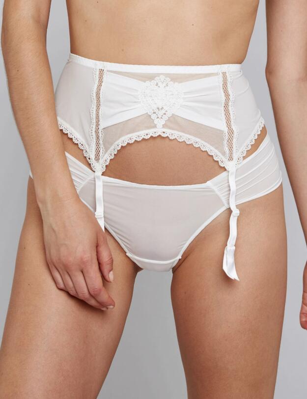 G61461 Maison Lejaby Attrape-Coeur Tanga Briefs - G61461 Ivory