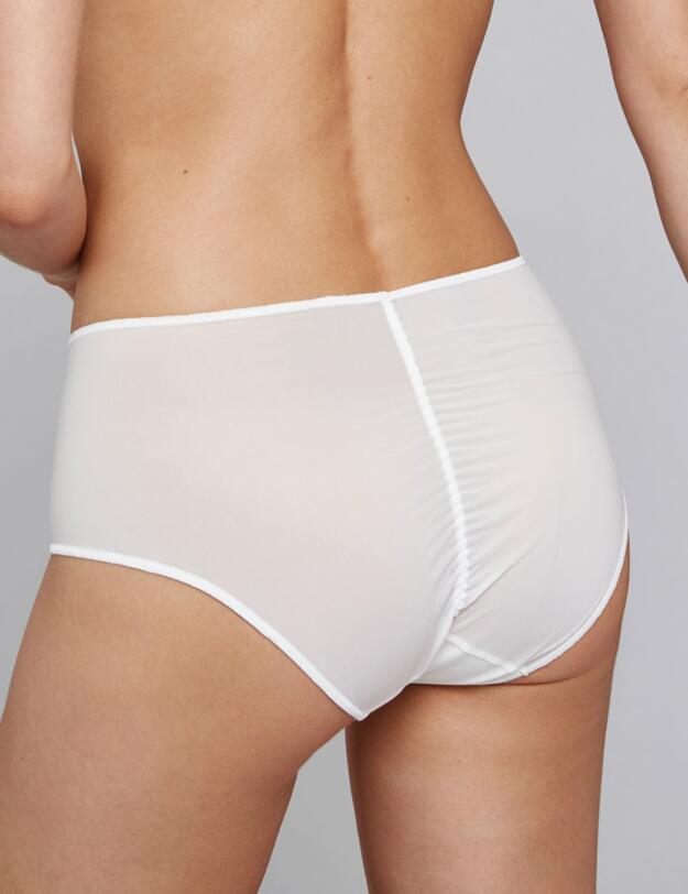 G61464 Maison Lejaby Attrape-Coeur Full Briefs - G61464 Ivory