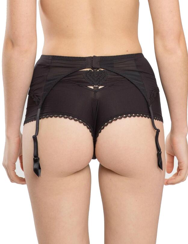 G61470 Maison Lejaby Attrape Coeur Garter Belt - G61470 Noir