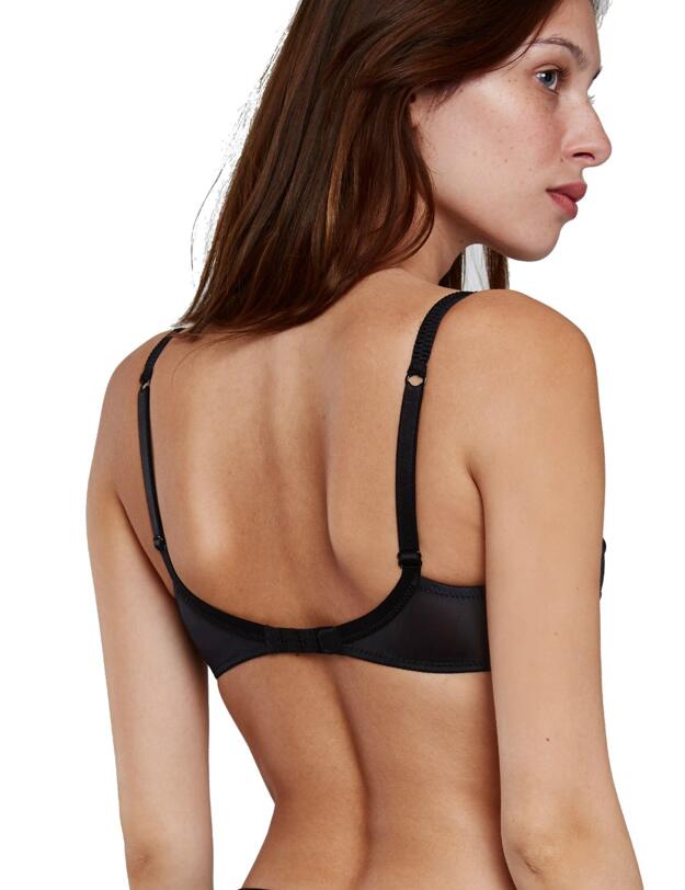 08733 Maison Lejaby Crystal Full Cup Bra - 08733 Noir