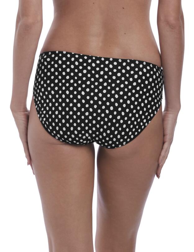 6725 Fantasie Santa Monica Mid Rise Brief - 6725 Black/White